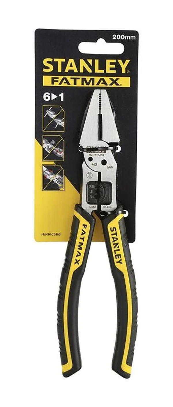 Плоскогубцы Stanley FatMax Multiuse 6в1 FMHT0-75469