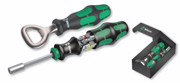 Отвертка наборная Wera 28 предм+открывалка WE-136504