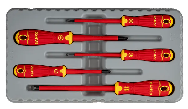 Набор отверток диэлектрических Bahco 5шт B220.015