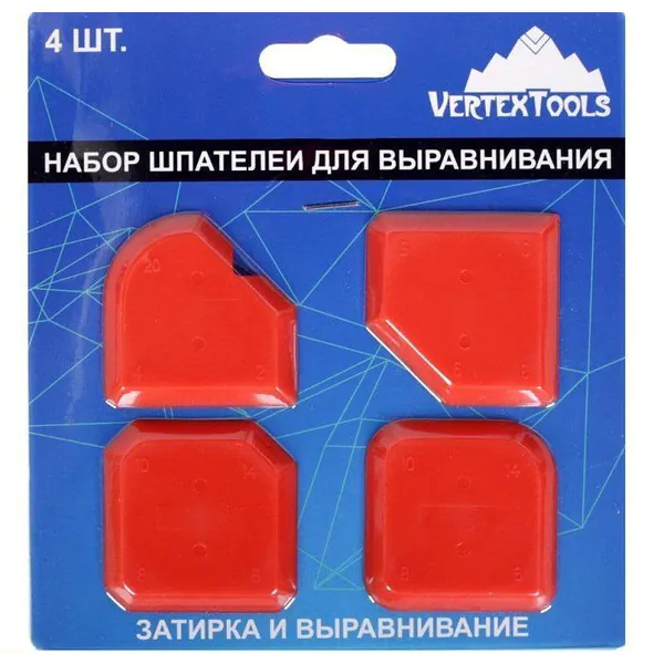 Набор шпателей Vertextools для затирки 88-320-04