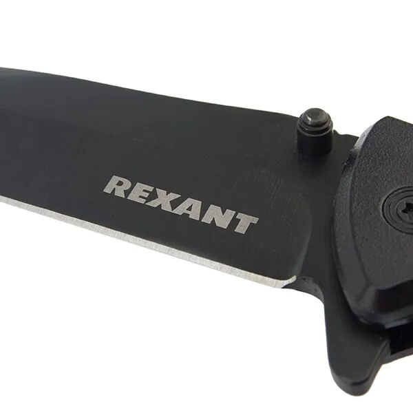 Нож Rexant Black Wolf складной 12-4907-2