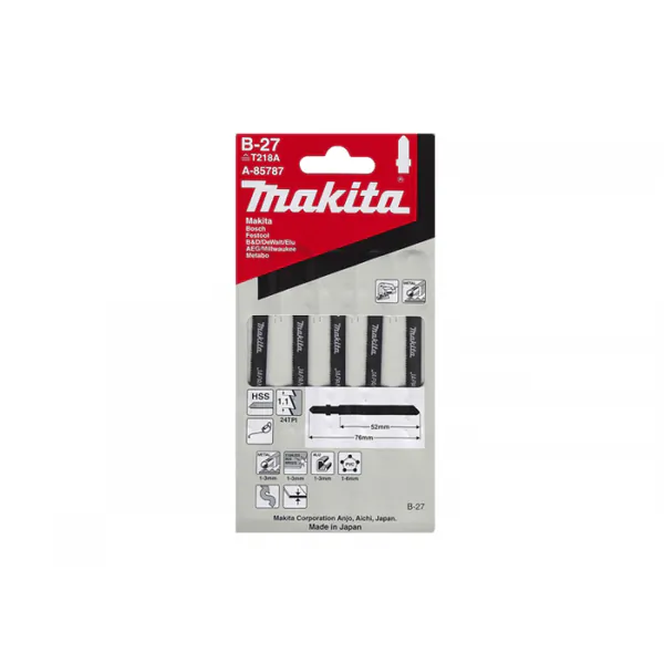 Пилки для лобзика Makita B-27 А-85787