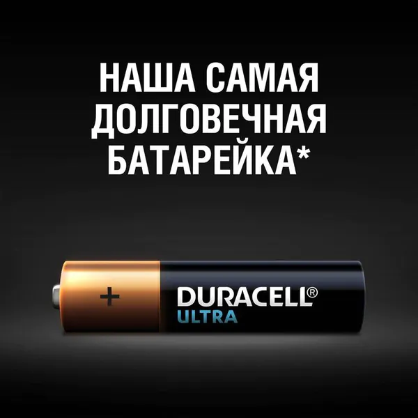 Батарейка Duracell LR03 2BL Turbo (20/60) 01-00006086