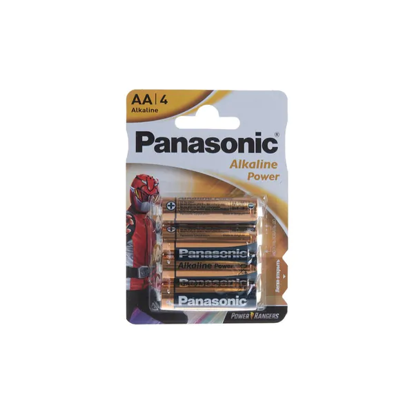 Батарейка Panasonic LR6 4BL Alkaline (4/48/240) 01-00006060