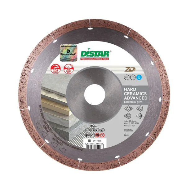 Диск алмазный DiStar Hard Ceramics Advanсed 1A1R 300*1,8*10*25,4 11120528022