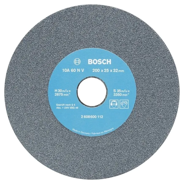 Круг шлифовальный Bosch 200*25*32мм K60 Д/GSM 2608600112