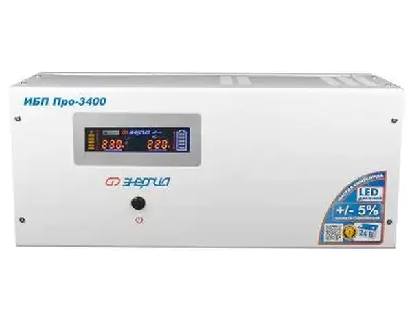 Источник бесперебойного питания Энергия ИБП Pro-3400 24V Е0201-0032