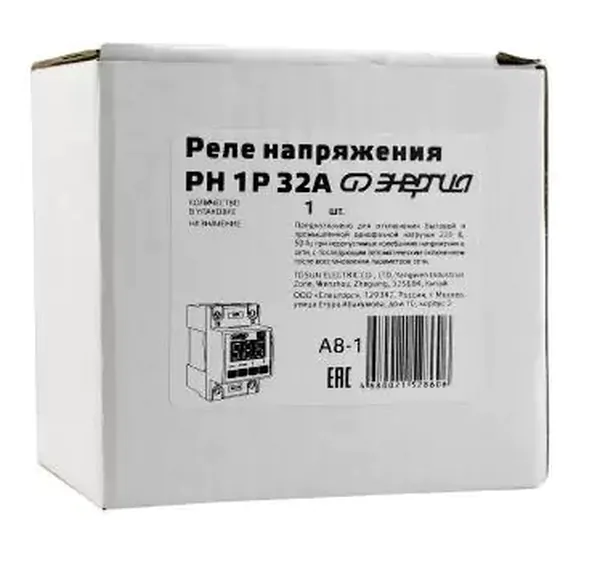 Реле напряжения Энергия РН 32А (цифровой) Е0311-0011