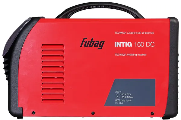 Сварочный аргонодуговой инвертор Fubag INTIG 160 DC (горелка FB TIG 17 5P 4м Up&Down) (68 304) 38 025.1 38 025.2