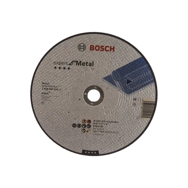 Круг отрезной по металлу Bosch Expert 230*3,0*22,2мм (SLO) 2608600324