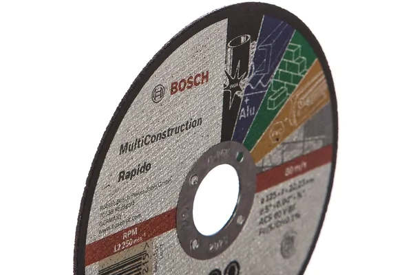 Круг отрезной Bosch Multiconstruct 125*1.0*22,2мм (NED) 2608602385