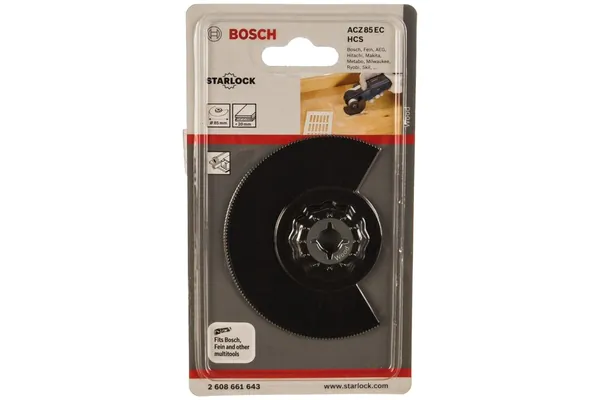 Насадка для мультитула Bosch Wood 85мм 2608661643