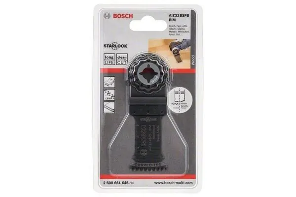 Насадка для мультитула Bosch Hard Wood 32*40мм 2608661645