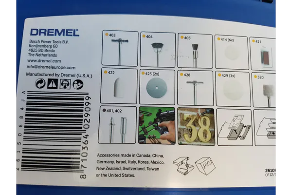 Набор оснастки для чистки Dremel 20шт 26150684JA