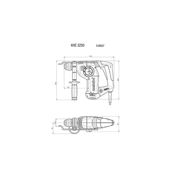 Перфоратор Metabo KНЕ3250 600637000