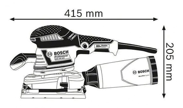 Вибрационная шлифовальная машина Bosch GSS 230 AVE 0601292802