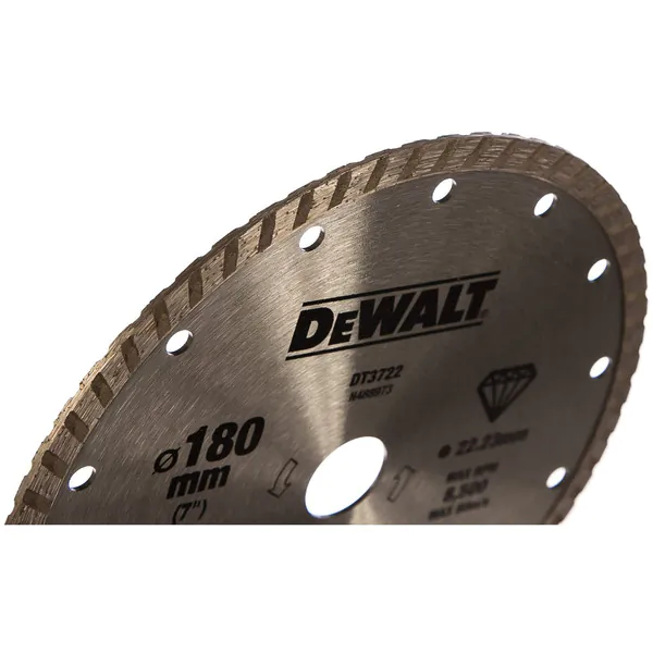 Диск алмазный DeWalt 180*2*22.2мм DT 3772