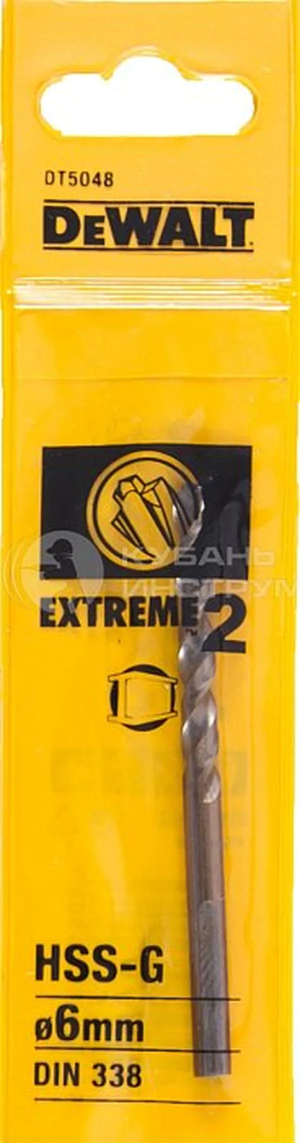 Сверло по металлу DeWalt Extreme2 HSS-G 6*57/93мм DT5048-QZ