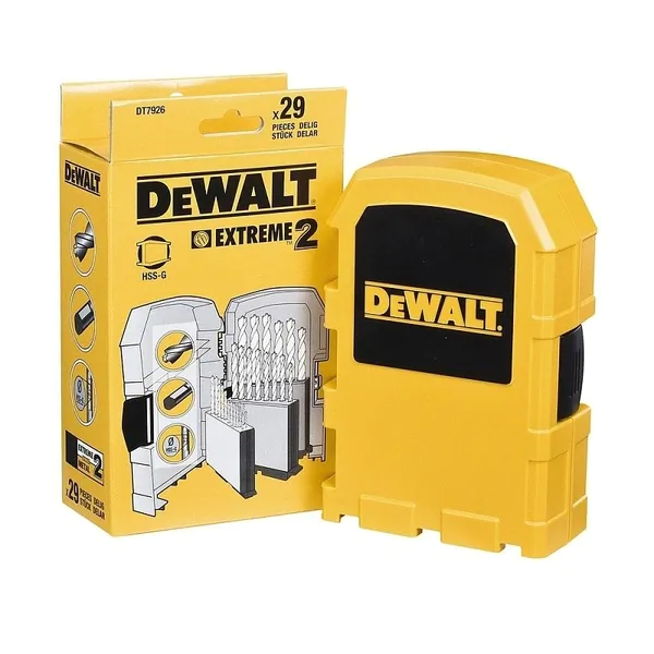 Набор сверл по металлу DeWalt (29шт) 1-13мм DT7926-XJ