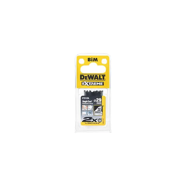 Коронка биметаллическая DeWalt 29*38мм DT8129L-QZ