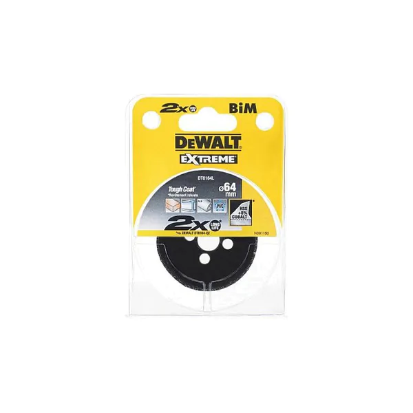 Коронка биметаллическая DeWalt 64*40мм DT8164L-QZ