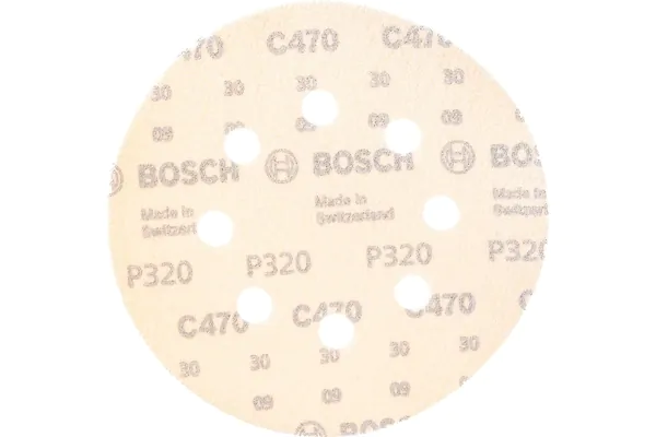 Шлифлисты Bosch 125мм К320 (2608607831)