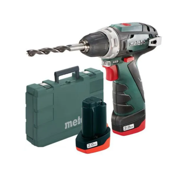 Аккумуляторная дрель-шуруповерт Metabo PowerMaxx BS  кейс  600080500