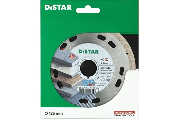 Диск алмазный Distar Esthete 1A1R 125*1.1*8*22.23 11115421010