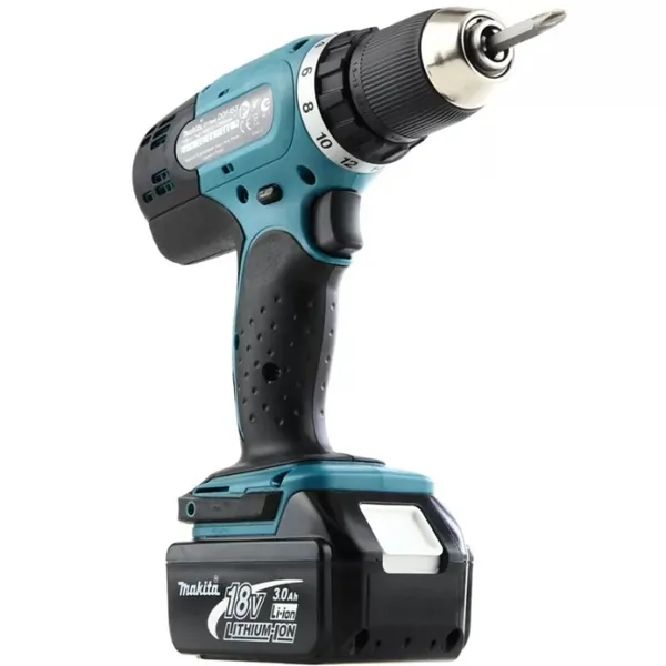 Аккумуляторная дрель-шуруповерт Makita DDF453RFE