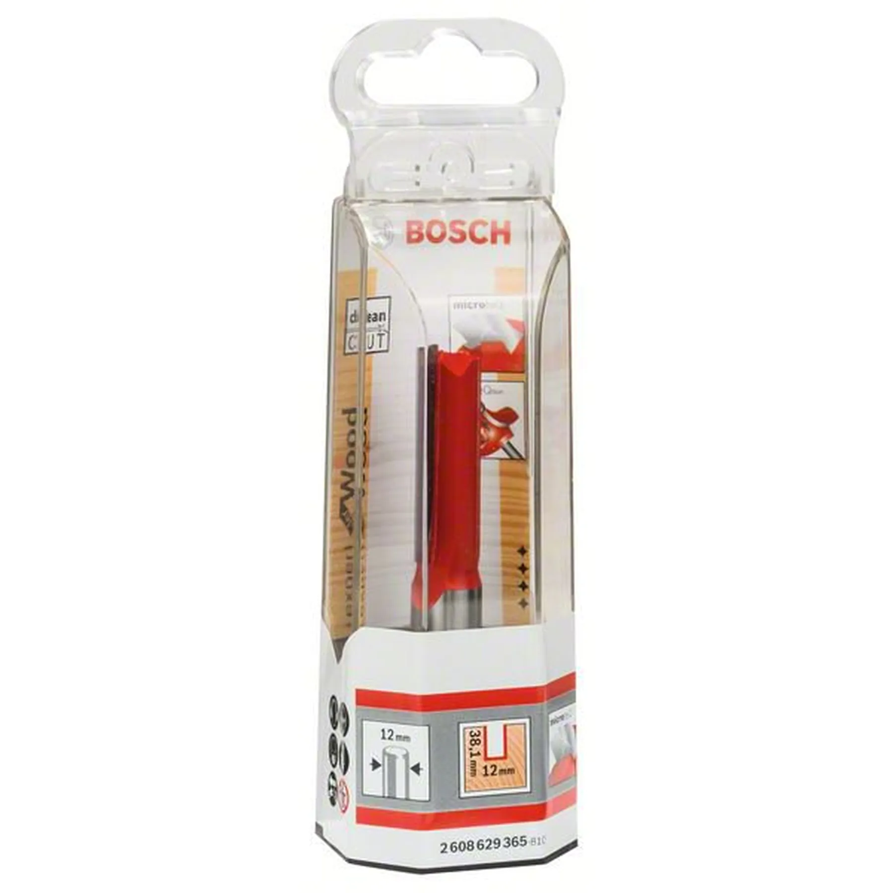 Фреза пазовая Bosch Expert S12/D12/L31,8 2608629365