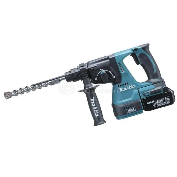 Аккумуляторный перфоратор Makita DHR 242 RFE  2*3 Ач