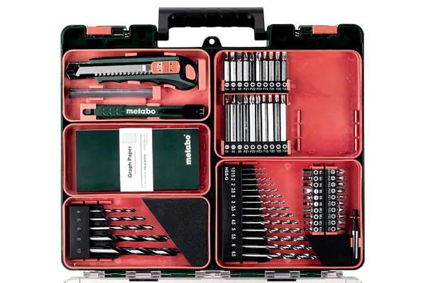 Аккумуляторная дрель-шуруповерт Metabo PowerMaxx BS Basic Set 600080880