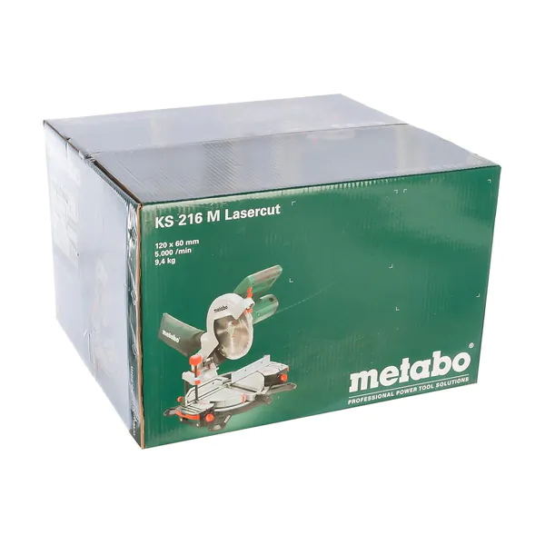 Пила торцовочная Metabo KS 216 M Lasercut Top 619216000