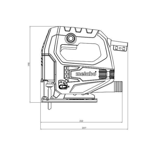 Лобзик Metabo STEB 65 Quick 601030500