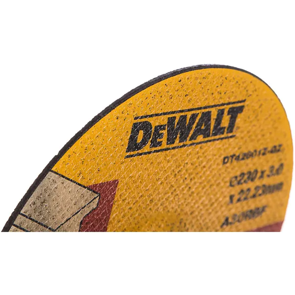 Круг отрезной по металлу DeWalt Industrial 230*2,8*22,2мм DT42601Z-QZ