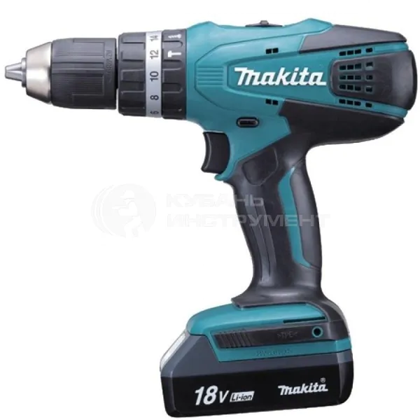 Аккумуляторная дрель-шуруповерт Makita HP457DWE