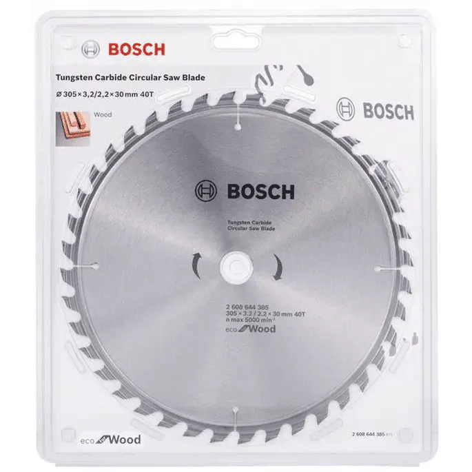 Диск пильный по дереву Bosch ECO 305*30-40T 2608644385