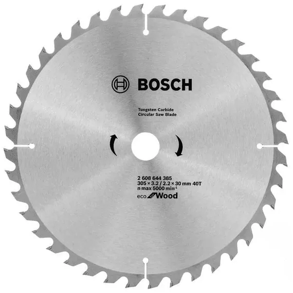 Диск пильный по дереву Bosch ECO 305*30-40T 2608644385