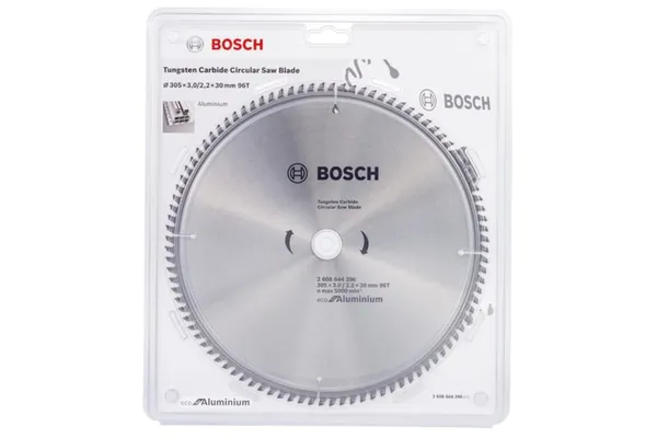 Диск пильный по алюминию Bosch ECO 305*30-96T 2608644396