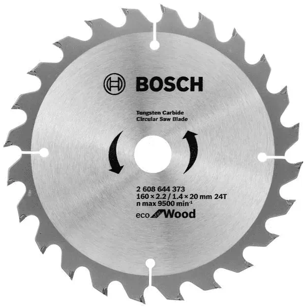 Диск пильный Bosch ECO WO 160*20/16*24T 2608644373