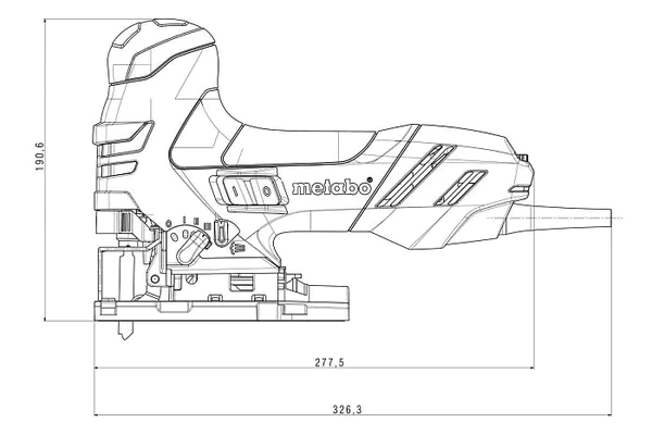 Лобзик Metabo STE 140 Quick 601401500