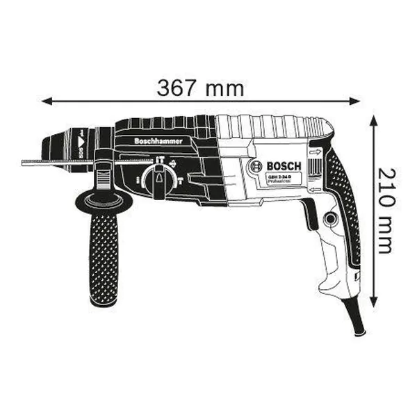 Перфоратор Bosch GBH 2-24 DRE 0611272100