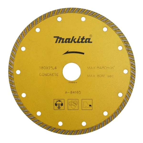 Диск алмазный Makita 180*25,4мм А-84165