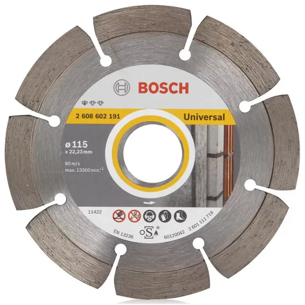 Диск алмазный Bosch PF Universal 115-22,23 2608602191