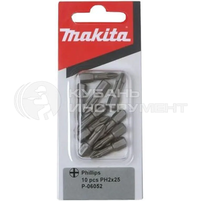 Бита Makita PH2*25мм Р-06052