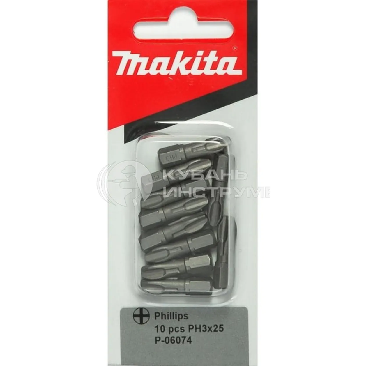 Бита Makita PH3*25мм P-06074