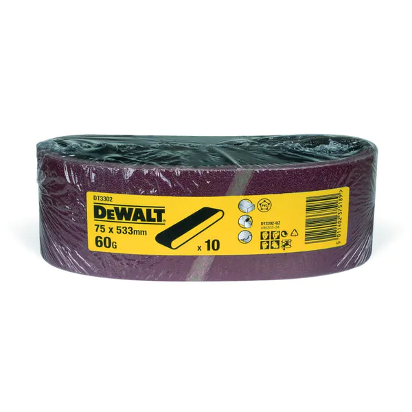 Лента шлифовальная DeWalt 75*533 60G DT3302-QZ