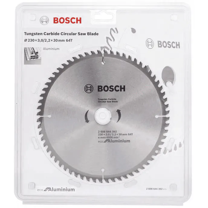 Диск пильный по алюминию Bosch ECO 230*30-64T 2608644392