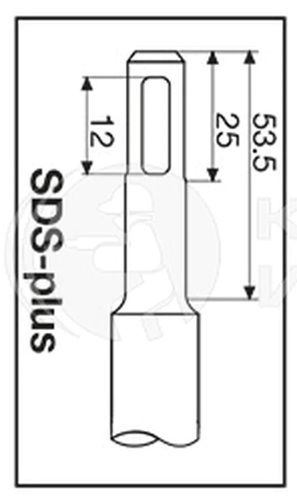 Набор буров Milwaukee SDS-plus MX4 7шт 4932451464