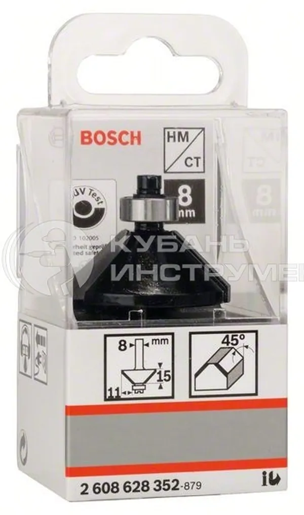 Фреза фасочная Bosch 8*35*56 2608628352